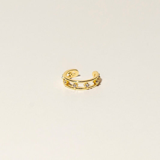 Delicate Asymmetrical Ear Cuffs Set
